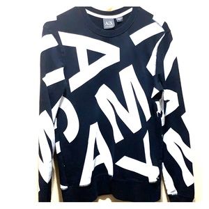 Armani Exchange Mens Crewneck Sweatshirt